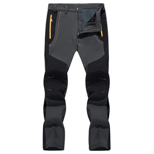 Vente en gros de pantalons de randonnée en polaire d'hiver pantalons imperméables pour hommes pantalons thermiques chauds de camping de pêche en plein air - Product Image 1