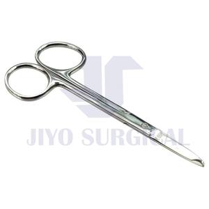 Ventas calientes Spencer Stitch Scissors 4,5 \ "Instrumento manual delicado con gancho de extracción de sutura Aprobado por CE - Product Image 4