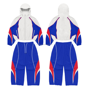 Coupe-vent léger imprimé réfléchissant 3M personnalisé pour homme, vêtement de sport d'extérieur, pantalon de survêtement 100 % nylon - Product Image 1