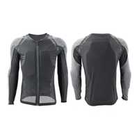Veste de protection dorsale pour adulte, en spandex et nylon, protection professionnelle, manches longues, vêtements de sport de sécurité, rashguard