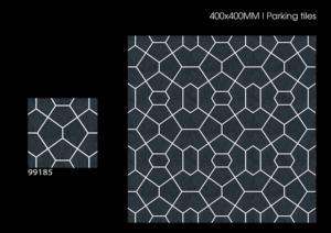 Dalles de sol extérieures pour trafic intensif 40x40cm 400x400mm 16x16 pouces finition mate pour parking et allée - Product Image 2