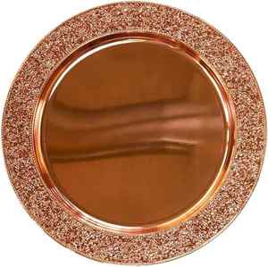 Assiette de chargeur en acier inoxydable au design moderne Cadeau économique de haute qualité pour les mariages anniversaires Autre ensemble de vaisselle - Product Image 1