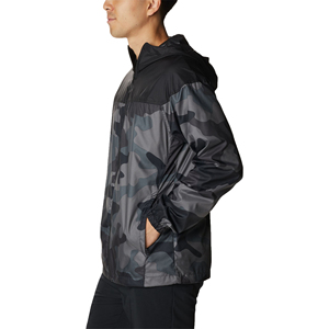 Chaqueta cortavientos de pista Softshell personalizada de alta calidad para hombre, cortavientos impermeable con cremallera completa y cuello levantado para primavera - Product Image 4