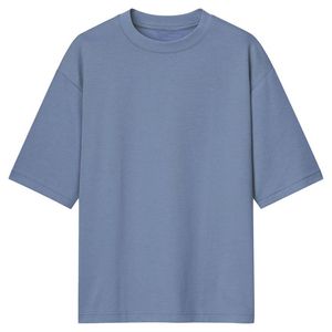 Camisetas Casuales de Manga Corta para Mujer, Tallas Grandes, Personalizables, Color Sólido, Transpirables, con Logotipo Personalizado Impreso - Product Image 1