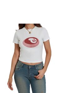 เซตเสื้อชั้นในออกกำลังกายของผู้หญิงเสื้อยืดครอป100% ผ้าฝ้ายยืดได้เสื้อครอปไซส์ใหญ่พิเศษดีไซน์ล่าสุด2025 - Product Image 4