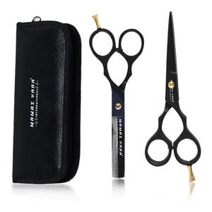 Juego de Tijeras de Peluquería - Tijeras para Cortar el Cabello para Profesionales y Uso Doméstico, Tijeras Versátiles para Hombres y Mujeres - Product Image 1