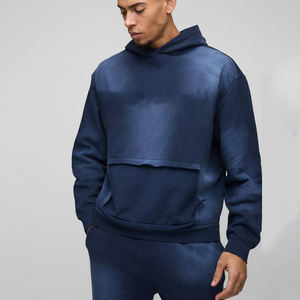 เสื้อฮู้ดดี้สไตล์วินเทจสุดเทรนดี้ ผ้าฟลีซคอตตอน 100% ทรงโอเวอร์ไซส์ น้ำหนักเบา เป็นมิตรกับสิ่งแวดล้อม ล้างสีแบบแอซิด เหมาะสำหรับฤดูหนาว - Product Image 1