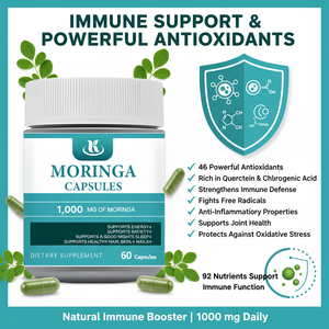 Capsule di Estratto di Foglie di <span class=keywords><strong>Moringa</strong></span> Biologica, Servizio di Etichetta Privata, Formula Naturale per il Supporto Energetico, Fornitura all'Ingrosso di Capsule di <span class=keywords><strong>Moringa</strong></span> - Product Image 5