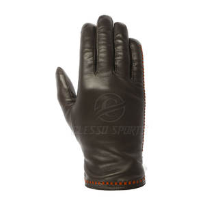 Soft Leather Full <b>Finger</b> Hand Protection Leather <b>Gloves</b> Breathable Men Leather <b>Gloves</b> Made In Pakistan - Product Image 2