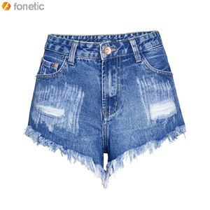 Nouveau design, shorts en jean pour femmes, logo personnalisé, impression, style décontracté, streetwear, longueur courte, 2022, plusieurs couleurs - Product Image 4