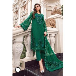 ชุดเดรสสไตล์อินเดียและปากีสถานสีดำ - Product Image 6