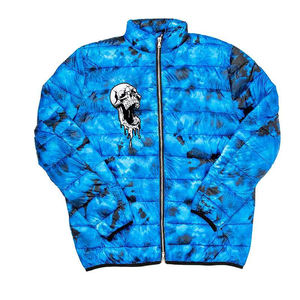 เสื้อแจ็คเก็ตบุนวมโพลีเอสเตอร์,แจ็คเก็ตบุนวมบุนวมมีฉนวนสำหรับฤดูหนาวพิมพ์ลายได้ตามต้องการ - Product Image 1