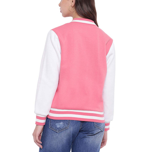 แจ็กเก็ตขนสัตว์โอเวอร์ไซส์สำหรับผู้หญิงแจ็คเก็ตขนสัตว์ใส่สบายทำเองและโลโก้ - Product Image 6