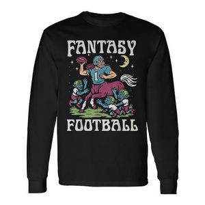 Camiseta de manga larga para jugador de fútbol americano de fantasía Centaur V Goblins, ropa promocional con chiste literario para papá - Product Image 2