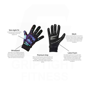 German Latex <b>Foam</b> Goalkeeping Gaelic Gloves Palm Latex <b>Football</b> Gloves Men - Youth & Adult White <b>Football</b> Gloves - Product Image 4
