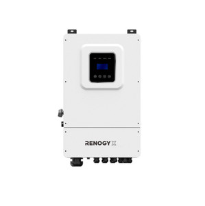 Inversor Solar Renogy X, CC a CA, Salida Única 230V 50/60Hz, Onda Sinusoidal Pura, Inversor Central para Sistemas Híbridos Fuera de Red y Conectados a la Red - Product Image 1