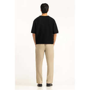 MN-PSH-SS26-504 B Polo ajusté en maille de haute qualité, uni foncé, brodé, infroissable, compressé, à carreaux foncés, teint - Product Image 4