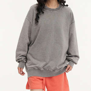 Sudadera de lavado ácido de gran tamaño de alta calidad Sudaderas de manga larga Jersey Trajes de INVIERNO - Product Image 2