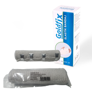 Bandage de compression élastique respirant de 15 cm x 3 m pour la stabilisation orthopédique et les blessures sportives - Product Image 1