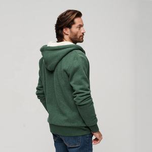 Sudaderas con capucha y sudaderas con cremallera completa para hombre, abrigo informal de moda para exteriores, estilo Hip Hop, sudaderas con capucha holgadas de algodón con cremallera para hombre - Product Image 6