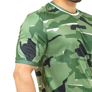 Venta al por mayor 100% algodón hombres gimnasio camiseta personalizable verano Fitness ajuste muscular con patrón sólido 220 gramos peso cuello diseño - Product Image 4