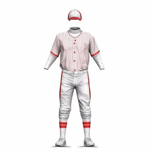 Ensemble d'uniformes de baseball de qualité supérieure en gros avec un design personnalisé, tissu respirant et confortable, fabrication fiable pour la tendance - Product Image 1