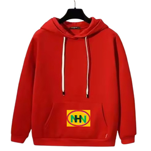 Essentials Vintage Unisexe Veste à épaules tombantes en polyester/coton, sweat à capuche zippé coupe carrée, capuche double épaisseur, poche avant, imprimé, ODM pour - Product Image 4