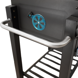 Commercial Premium Large Modern Iron Barbecue Somker Portable Outdoor Trolley <strong>Charcoal</strong> <strong>Grill</strong> - Product Image 2