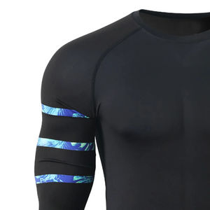 Precio competitivo de calidad superior Hombres Rash Guard para entrenamiento Venta caliente último producto personalizado Hombres Rash Guard - Product Image 5