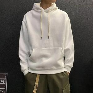 Jersey de poliéster y algodón de alta calidad, ropa de calle de talla grande, sudaderas con capucha sólidas con logotipo personalizado, sudaderas con capucha para hombre - Product Image 2