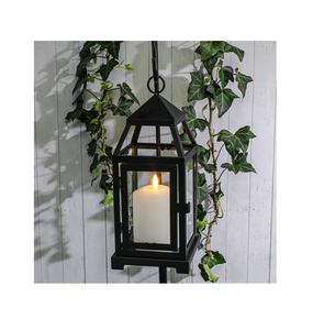 Noël décoratif peinture or métal et verre support bougeoir pour cadeau de noël décoration de la maison - Product Image 1