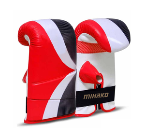 ชุดเป้าซ้อมมวยไทย MMA ถุงมือฝึกคาราเต้สีดำเป้าซ้อมเป้าชกกระเป๋าชกมวย - Product Image 1