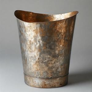 Cubo de basura de acero inoxidable LuxuryToss para el hogar, oficina, cocina, restaurante, baño, para gestión de basura de papel usado - Product Image 6