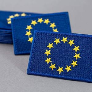 แพทช์ธงยุโรป, สหภาพยุโรป (EU) สัญลักษณ์ประจำชาติ, เหล็กปักบน - Product Image 4