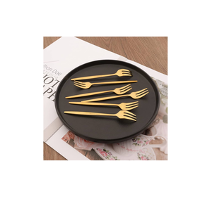 Ensemble de couverts en laiton à prix de gros, fourchette et cuillère en laiton pour la vaisselle d'hôtel, fourchette et cuillère en laiton à prix abordable - Product Image 5