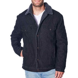 Black <b>Leather</b> White Sherpa <b>Leather</b> <b>Bomber</b> <b>Jacket</b> <b>Jackets</b> <b>For</b> <b>Women</b> Warmth Clothing <b>Jacket</b> <b>For</b> Men - Product Image 3