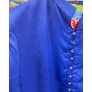 Conjunto de 2 Piezas LP Moringa Basic Western CO Ords, Tela Crepé Decorada con Botones, Conjuntos Modernos a Juego para Damas - Product Image 3
