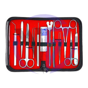 Gran oferta, Kit de disección Manual personalizado, juego de instrumentos quirúrgicos básicos de acero inoxidable, herramientas de anatomía y disección para uso médico - Product Image 2