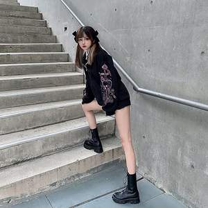 500 GSM Customised <b>Streetwear</b> VINTAGE Pullover GOTHIC Hoodies Digitally Printed <b>Y2K</b> Heavyweight GRAPHIC Hoodie - Product Image 4