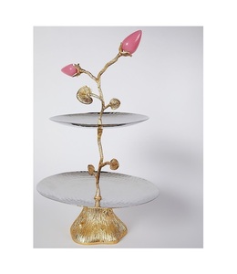 Soporte único de aluminio pulido a mano para pasteles con el mejor aspecto niquelado para planificadores de eventos y panaderos profesionales - Product Image 6