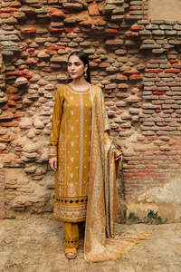 Salwar Kameez, indien pakistanais, robes de soirée d'hiver en lin imprimé non cousues, 3 pièces, costume pour femme de haute qualité, nouvel arrivage - Product Image 2