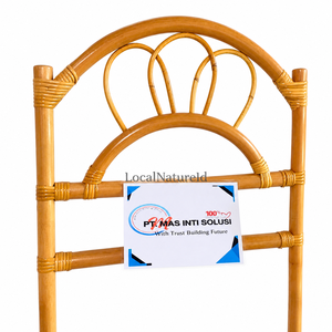 Porte-vêtements sur pied en rotin avec panier de rangement, pliable, pour chambre et entrée - Product Image 3