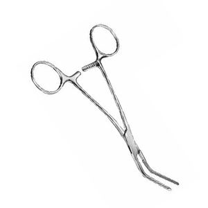 Fórceps de tejido atraumático Debakey, pinzas de tejido Debakey en ángulo, logotipo personalizado, instrumentos quirúrgicos de cirugía cardiovascular - Product Image 3