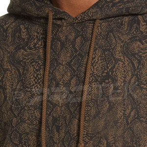 เสื้อฮู้ดผู้ชายพิมพ์ลายระเหิดไซส์พิเศษ,สวมใส่สบาย - Product Image 5