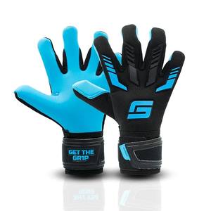 Guantes de portero de alta calidad para niños, manejo de bolas de nivel superior, cortes personalizables, colores, tamaños hechos, inyección de goma duradera - Product Image 1