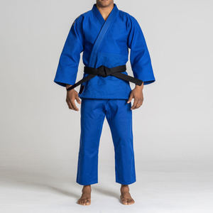 Uniforme de Judo Personalizable de Algodón Reforzado para Entrenamiento en Dojo, Tejido Doble de 340g, Judogi Transpirable con Costuras Resistentes - Product Image 1