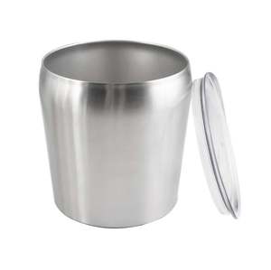 Cubo de hielo de estilo industrial, Enfriador de botellas de cerveza y vino, Cubo de almacenamiento para el hogar, bar, restaurante, boda, hotel, enfriador, bañera de bebidas de hielo - Product Image 3