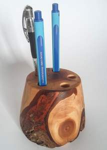 Estuche de Madera para Lápices, Caja de Almacenamiento de Papelería de Escritorio - Product Image 5