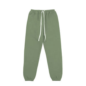 High Quality 100% Cotton Fleece Hooded Solid Sets Tracksuit Men Unisex Heavyweight Thick 240gsm Double Layers Breathable Winter - Product Image 2