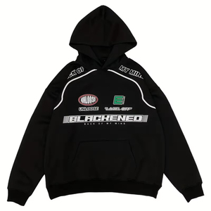 Pull à capuche en polaire XS de qualité supérieure pour hommes, nouveau style de vêtements d'hiver légers avec motifs imprimés, coton mélangé - Product Image 1